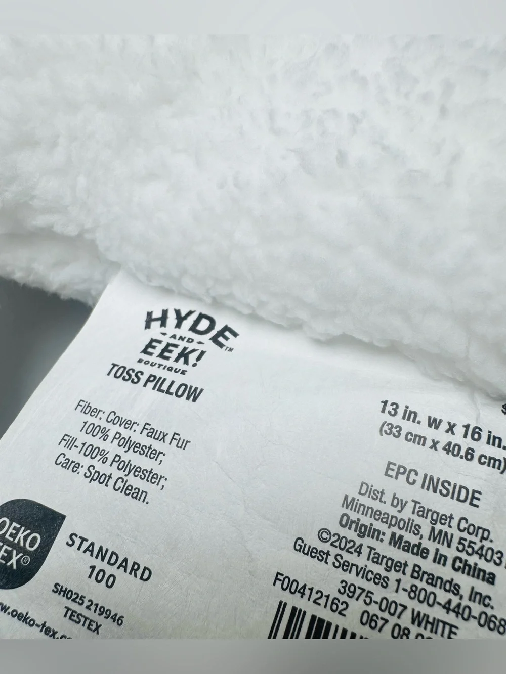 Hyde and Eek! 2 pack ghost pillows